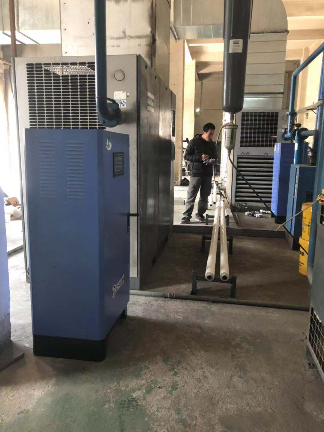 空壓機(jī)余熱回收安裝工程案例